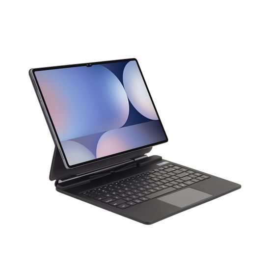 JP Magnetic Keyboard θήκη tablet με οθόνη, Samsung Galaxy Tab S8 Ultra / S9 Ultra / S10 Ultra, μαύρη