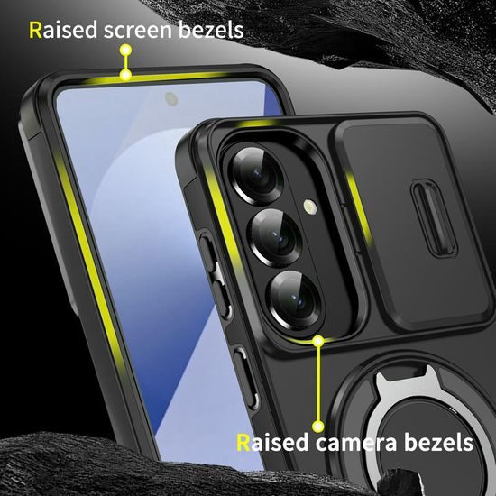 Θήκη Camslide Stand, Samsung Galaxy S26 Plus, μαύρη