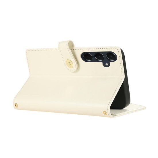 Θήκη Glamour, Samsung Galaxy S24 Plus / S25 Plus, λευκή