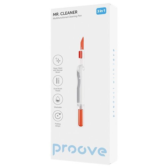 Proove Πολυλειτουργικό σετ καθαρισμού 3 σε 1, λευκό