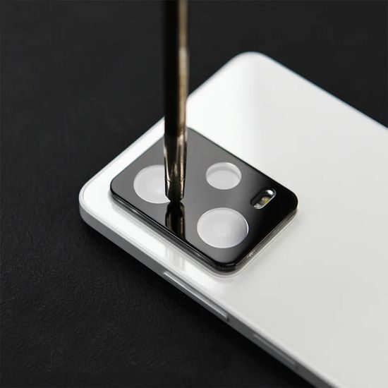 Techsuit üveg kamera lencséhez, Xiaomi Redmi Note 12 5G / Poco X5, fekete