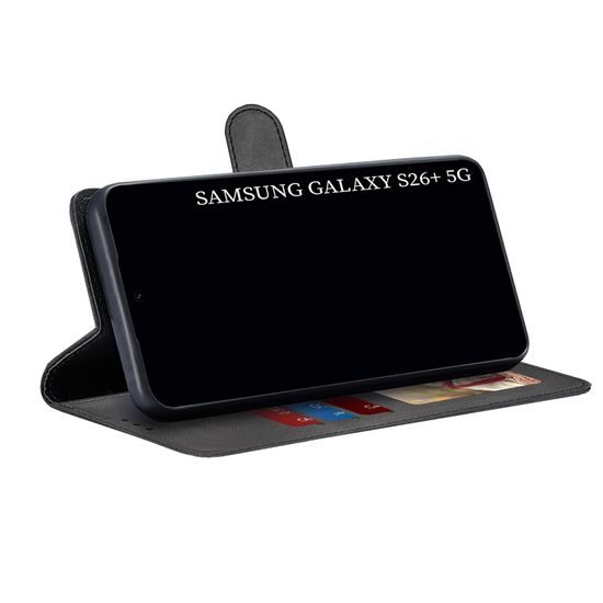 Techsuit Diary Book, Samsung Galaxy S26 Plus, μαύρο