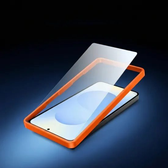 Tech-Protect Easy Set+, 2 edzett üveg + lencsevédő üveg, Samsung Galaxy S26 Ultra, fekete