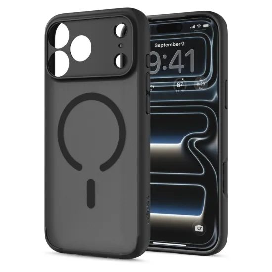 Spigen Ultra Hybrid Mag s MagSafe, iPhone 17 Pro Max / 18 Pro Max, frost black