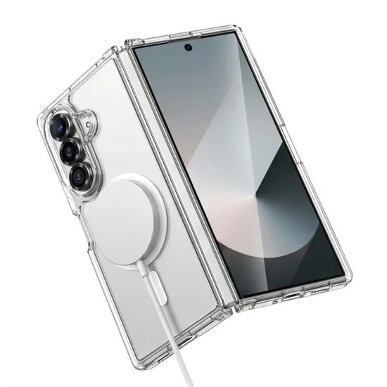 Tech-Protect Flexair Hybrid Schutzhülle für Samsung Galaxy Z Fold 8 Ultra - MagSafe kompatibel - Transparent
