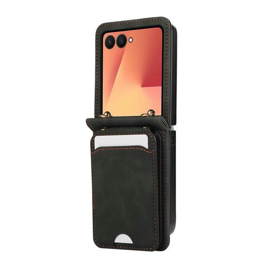 Etui Crossbody, Samsung Galaxy Z Flip 8, czarne