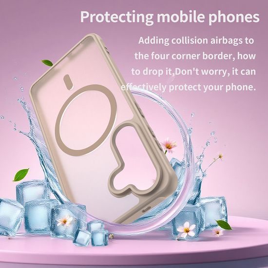 Techsuit HaloFrost II MagSafe, Samsung Galaxy S26, χρυσό