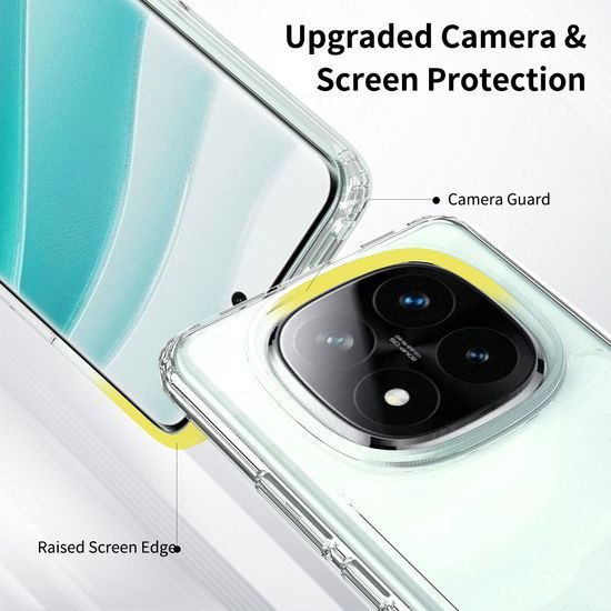 JP Priehľadný obal, Xiaomi Redmi Note 14 Pro 5G