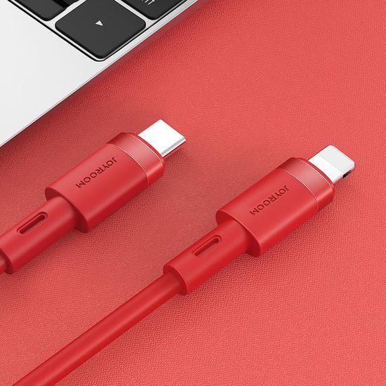 Joyroom kábel USB-C - Lightning, PD 20W, 1,2 m, červený (S-1224N9)