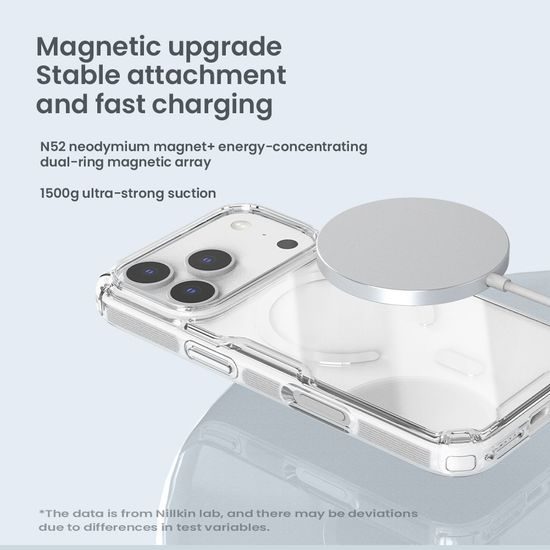 Nillkin Nature TPU PRO Magnetic Θήκη, iPhone 17 Pro, διάφανη