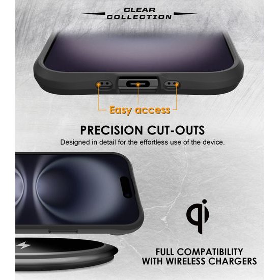 Θήκη JP MagFit MagSafe με πιστοποιητικό 3M SGS, iPhone Air, μαύρο