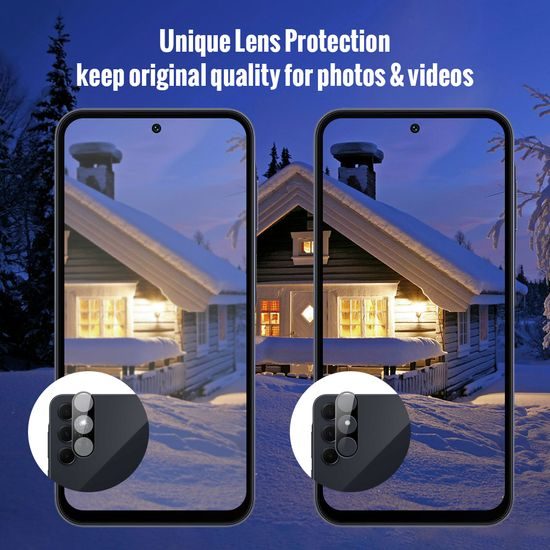 3D Προστατευτικό Γυαλί Tempered για Φακό Κάμερας, Samsung Galaxy A35