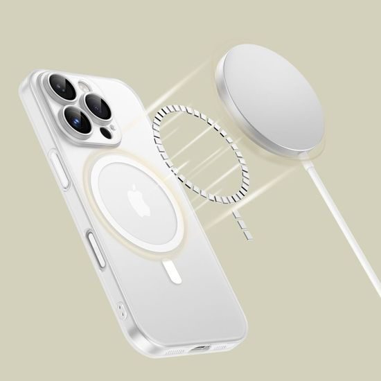 Tech-Protect Magslim MagSafe, iPhone 16 Pro, Λευκό Ματ