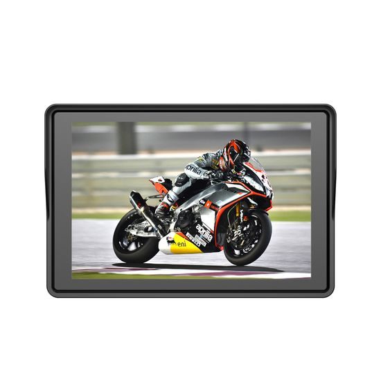 5" Motociklistički zaslon s prednjom i stražnjom kamerom, GPS navigacijom i CarPlay / Android Auto (IP67)