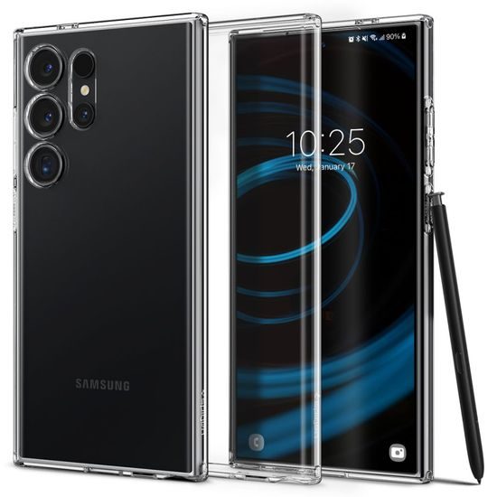 Spigen Liquid Crystal Handyhülle, Samsung Galaxy S24 Ultra, Crystal Clear