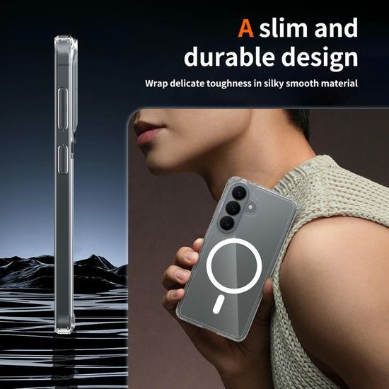 Διάφανη θήκη Magsafe, Samsung Galaxy S26, διάφανη