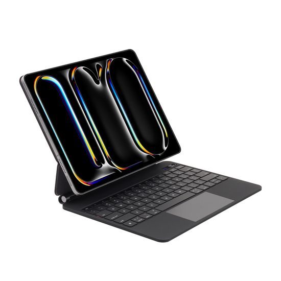 JP Magnetic Keyboard MK01 θήκη tablet με οθόνη, iPad Pro 13 2024 / 2025, μαύρο