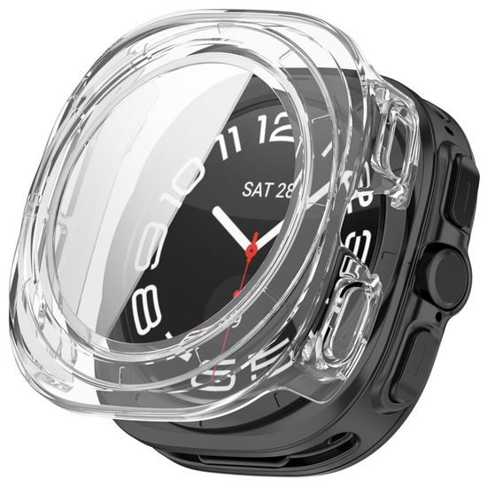 Tech-Protect Defense360, 2 τεμάχια, Samsung Galaxy Watch Ultra 2 2026 (47 mm), μαύρο / διάφανο
