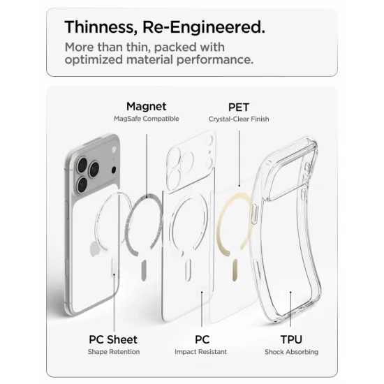 Spigen Ultra Hybrid Mag s MagSafe, iPhone 17 Pro Max / 18 Pro Max, zlatý