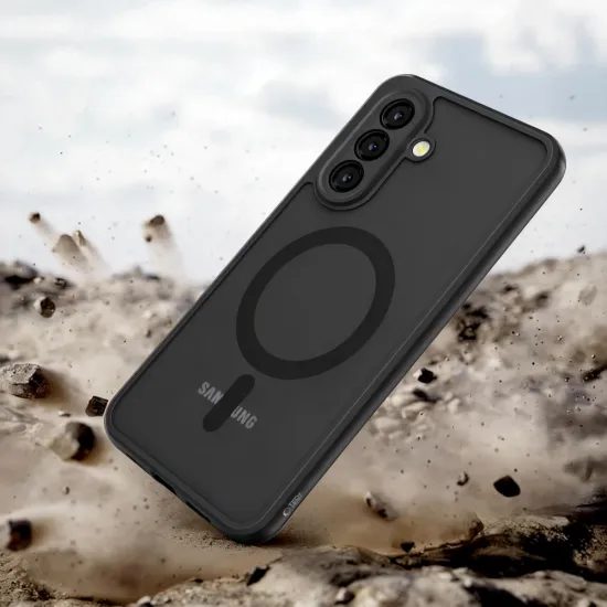 Tech-Protect MagMat MagSafe, Samsung Galaxy A57 5G, fekete matt