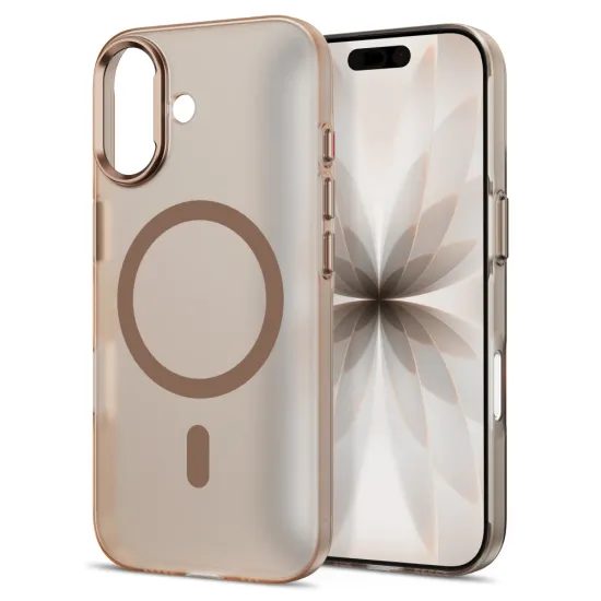 Tech-Protect MagZero MagSafe iPhone 17 ümbris – matt kuldne