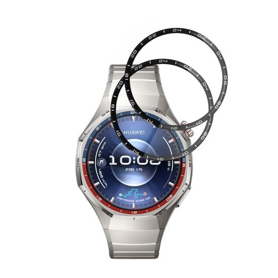 Techsuit Nano Flex, Huawei Watch GT 6 Pro, 2 τεμάχια, μαύρο