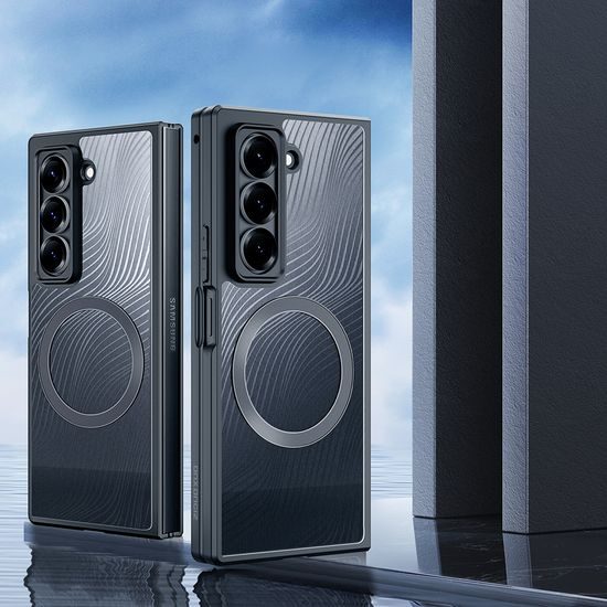 Dux Ducis Aimo Mag με MagSafe, Samsung Galaxy Z Fold SE, μαύρο