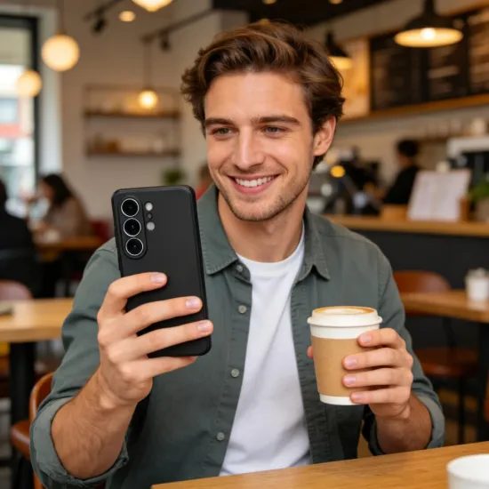 Tech-Protect Silicone MagSafe, Samsung Galaxy S26 Ultra, fekete