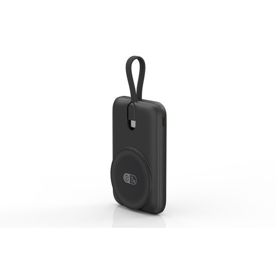 MagSafe ασύρματη power bank με USB-C, 10.000 mAh, 22,5 W, USB-C, μαύρη