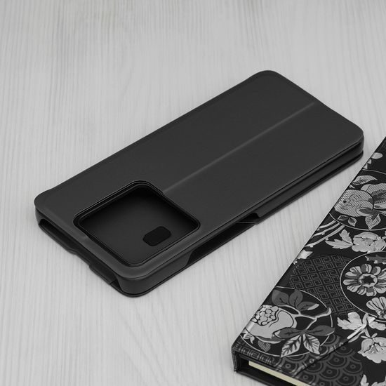 Eco Leather View Case, Xiaomi 14T, čierne