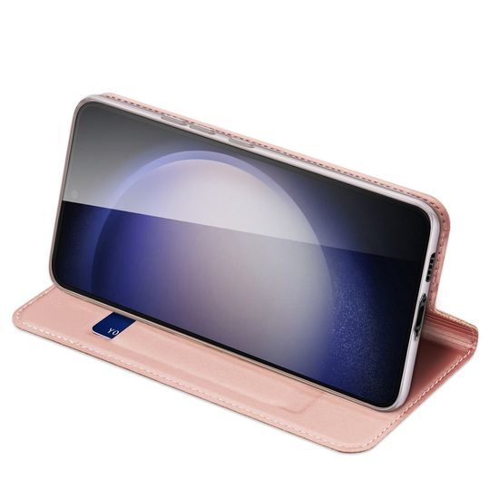Dux Ducis Skin Pro, knižkové púzdro, Samsung Galaxy S23 FE, ružové