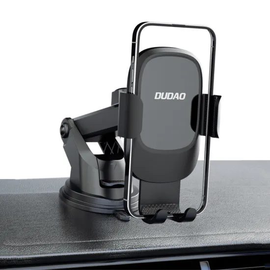 Dudao F5N+ gravitační držák telefonu s přísavkou, černý