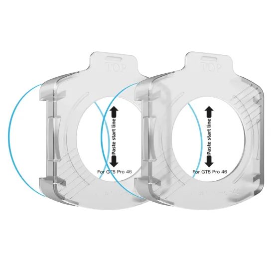 Tech-Protect Σκληρυμένο γυαλί Easy Set+, Huawei Watch GT 5 Pro (46 mm), 2 τεμάχια