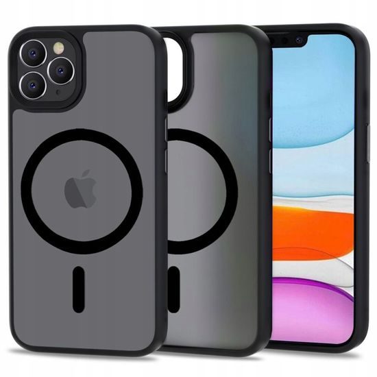 Tech-Protect MagMat MagSafe, iPhone 11 Pro, črn mat