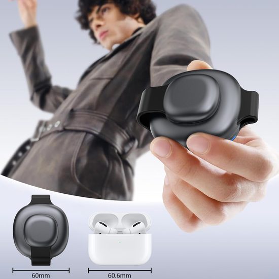 Dudao A11S brezžični MagSafe polnilnik 3v1, črn