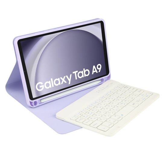 Tech-Protect SC Pen + tipkovnica, Galaxy Tab A9 8.7" X110 / X115, ljubičasta