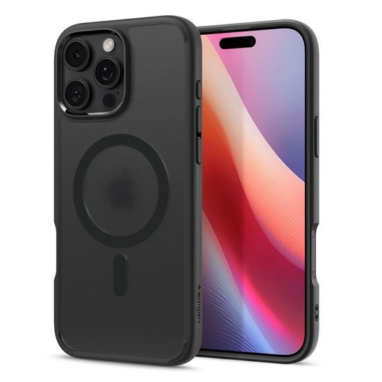 Spigen Ultra Hybrid Mag z MagSafe, iPhone 16 Pro, zmrznjeno črna