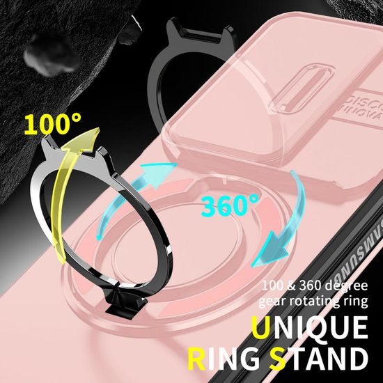 Etui Camslide Stand, Samsung Galaxy Z Fold 7, różowe