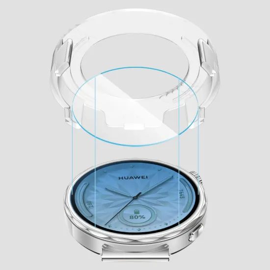 Tech-Protect Σκληρυμένο γυαλί Easy Set+, Huawei Watch GT 5 (41 mm), 2 τεμάχια
