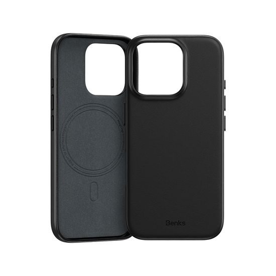 Custodia Benks Magnetic Vita Pro Silicone, iPhone 17 Pro, nero