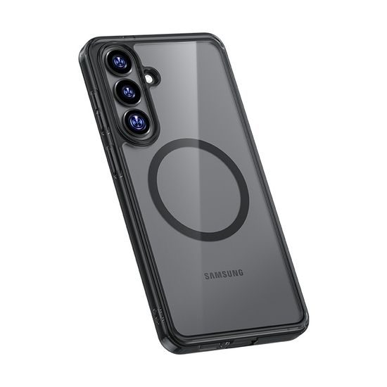 Benks Magnetic Crystal TPU Schutzhülle für Samsung Galaxy S26 Plus - MagSafe kompatibel - Schwarz