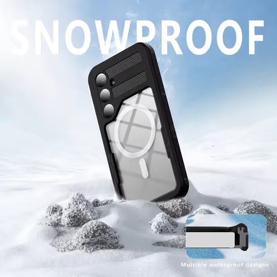 ShellBox IP68 Θήκη, Samsung Galaxy S25 Plus, Μαύρο