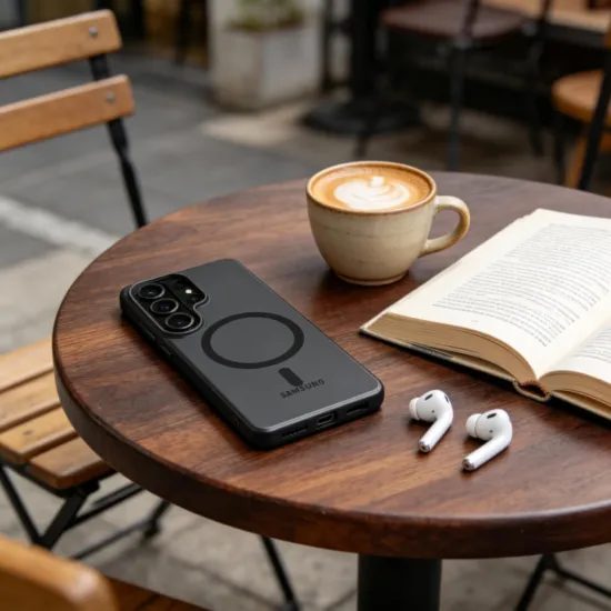 Tech-Protect MagSlim MagSafe, Samsung Galaxy S26 Ultra, černý matný