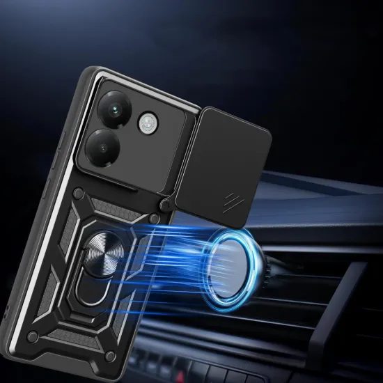 Tech-Protect CamShield Pro Xiaomi Poco M7 Pro 5G, μαύρο
