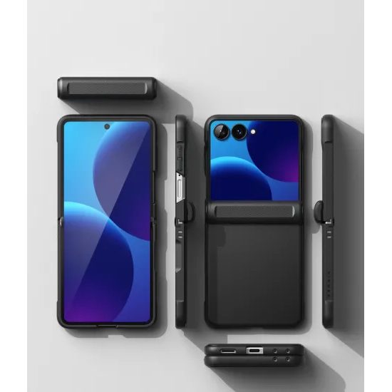 Ringke Onyx Flap Magnetic MagSafe θήκη, Samsung Galaxy Z Flip 8, μαύρη