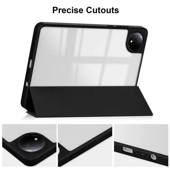 JP Smart Case Pen Elegant Tablethülle für Xiaomi Redmi Pad SE 11.0", schwarz
