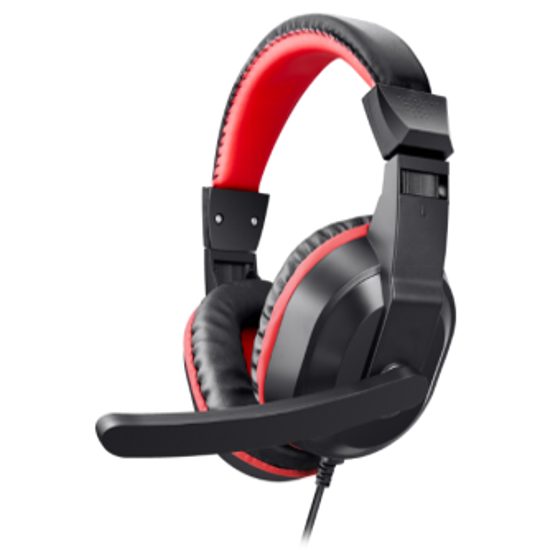 T-WOLF H150 Gaming Headset mit Mikrofon - 3,5mm Klinke - 40mm Treiber - Schwarz