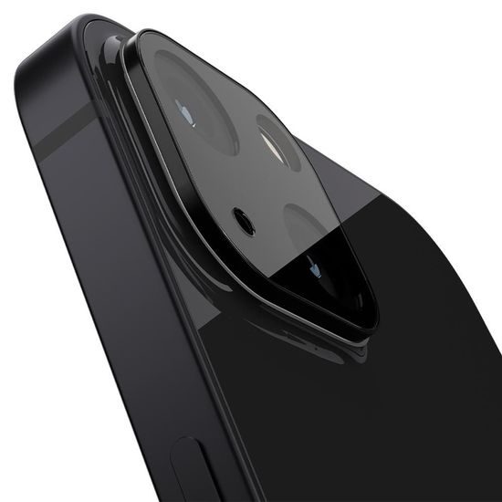 Spigen Optik.TR Ez Fit zaščita za kamero, 2 kosa, iPhone 13 / 13 Mini, črna