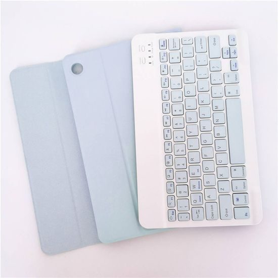 Hülle mit Bluetooth-Tastatur für Lenovo M10 Plus 10.3 X606, blau