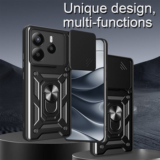 JP CamShield, Xiaomi Redmi Note 14 4G, fekete